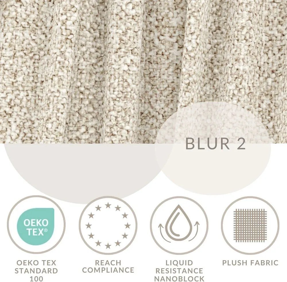 Pat matrimonial bej tapițat cu spațiu de depozitare cu somieră 160x200 cm Maumere – Maison de Rêve