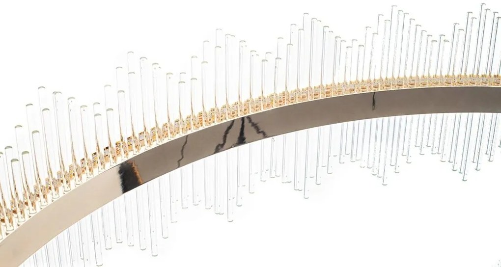 Lustra suspendata LED Imperial 120cm auriu