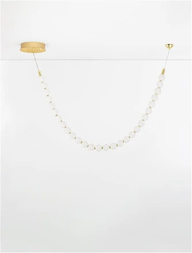 Lustra LED suspendata, deosebita design lux PERLA
