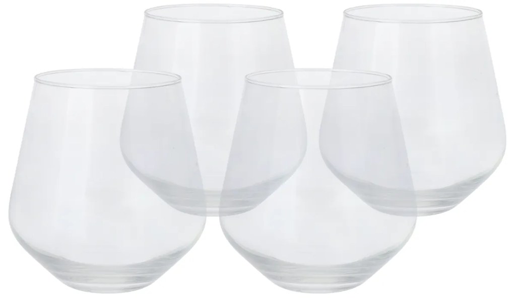 Set 4 pahare EH pentru Whisky, 450 ml