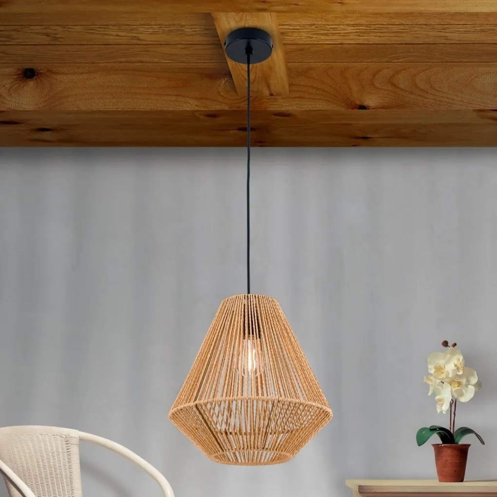 Lustra/Pendul design natural JUNGLE D-31cm