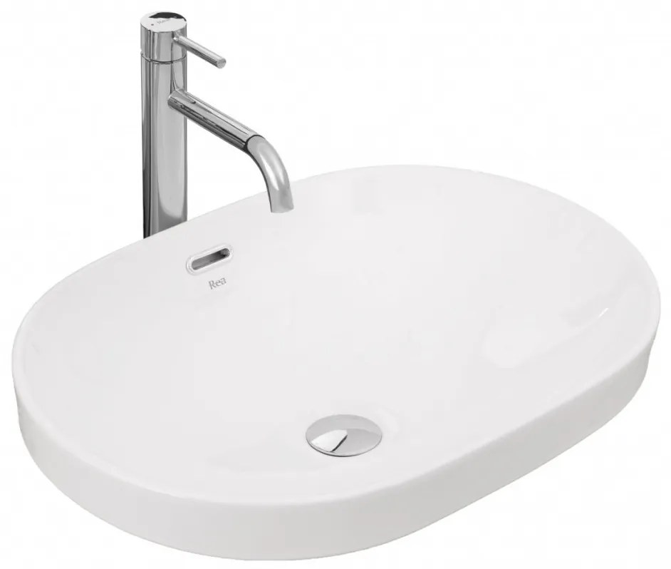 Lavoar Arleta alb ceramica sanitara - 59 cm