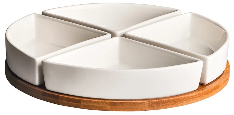 Boluri de servit Altom Bambus regulat, 25,5 cm