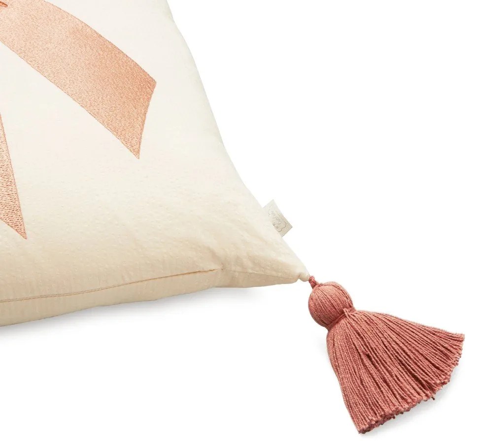 Pernă pentru copii din bumbac organic 35x35 cm Bows – Cam Cam Copenhagen