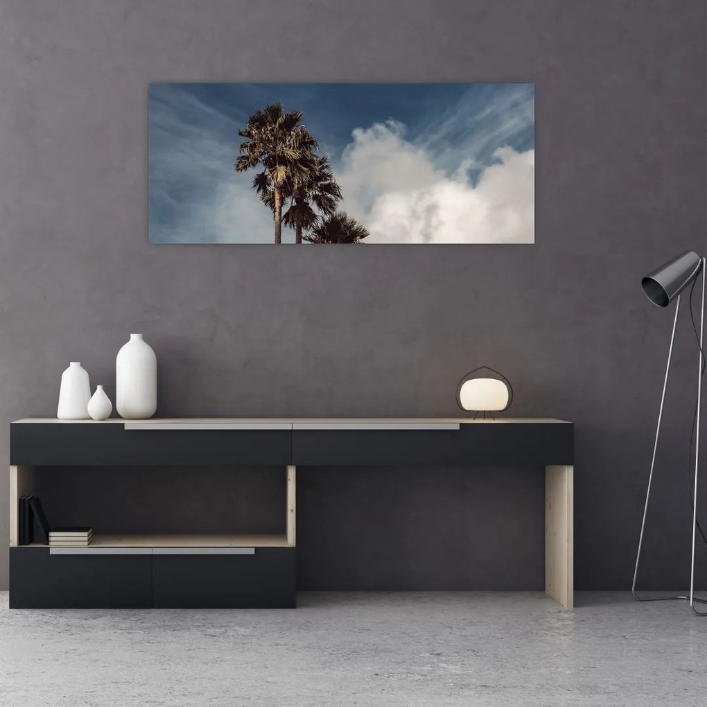 Tablou - Drama cu palmieri (120x50 cm)