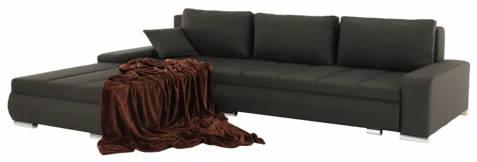 colţar, material maro TONIKS