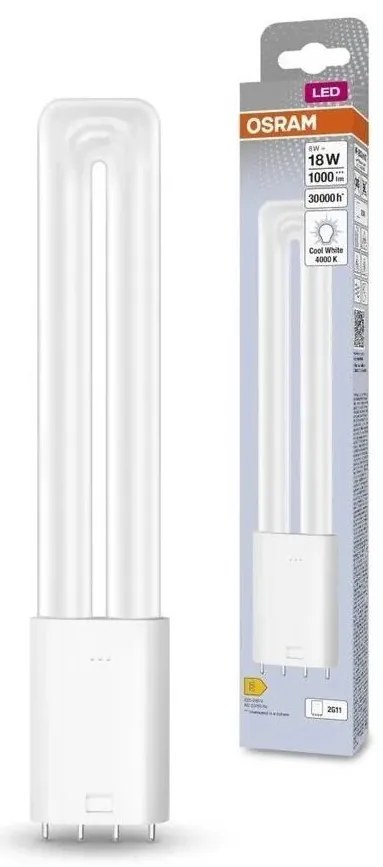 Tub LED fluorescent Osram 2G11/8W/230V 4000K