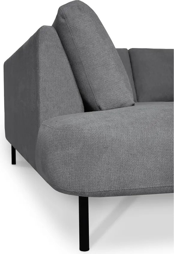 Colțar gri închis (cu colț pe partea stângă /în formă de "U") Hero – Scandic