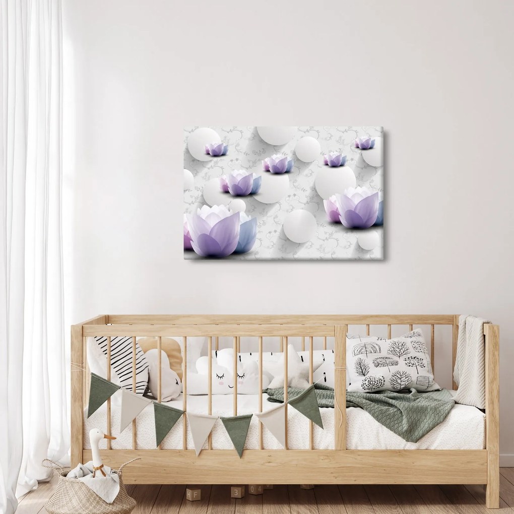 Tablou cu flori (90x60 cm)