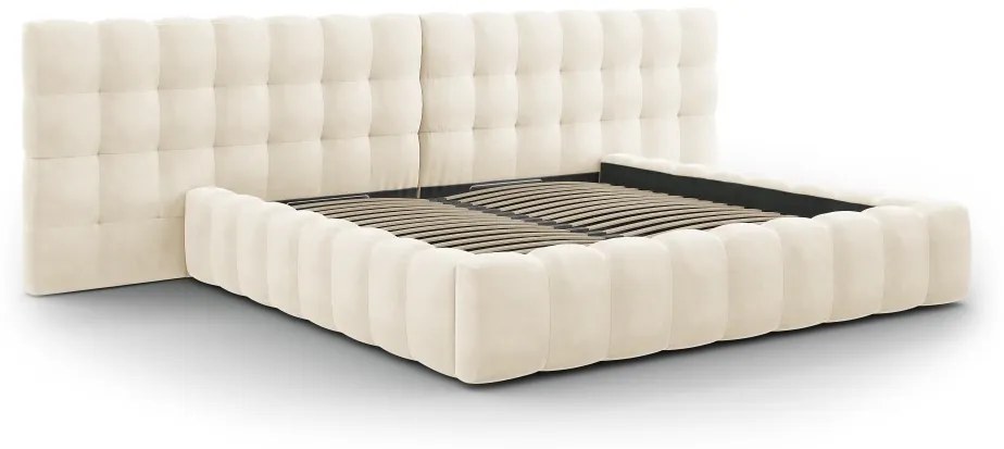 Pat tapitat catifea Bali T – 200×200 cm