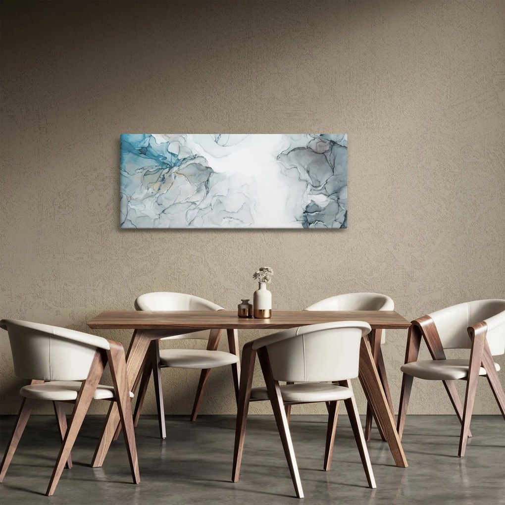 Tablou - Marmură albastră (120x50 cm)