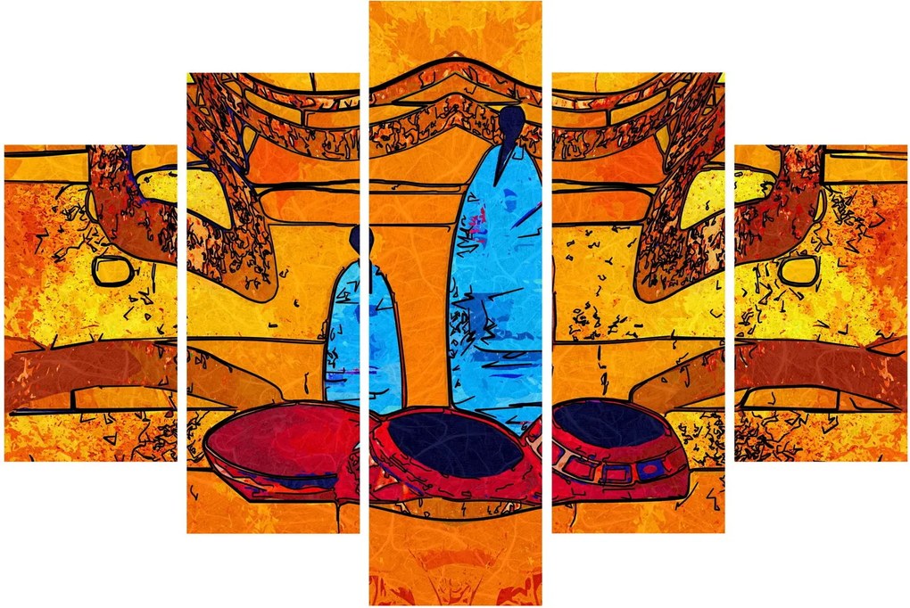 Tablou - Pictură străveche (150x105 cm)