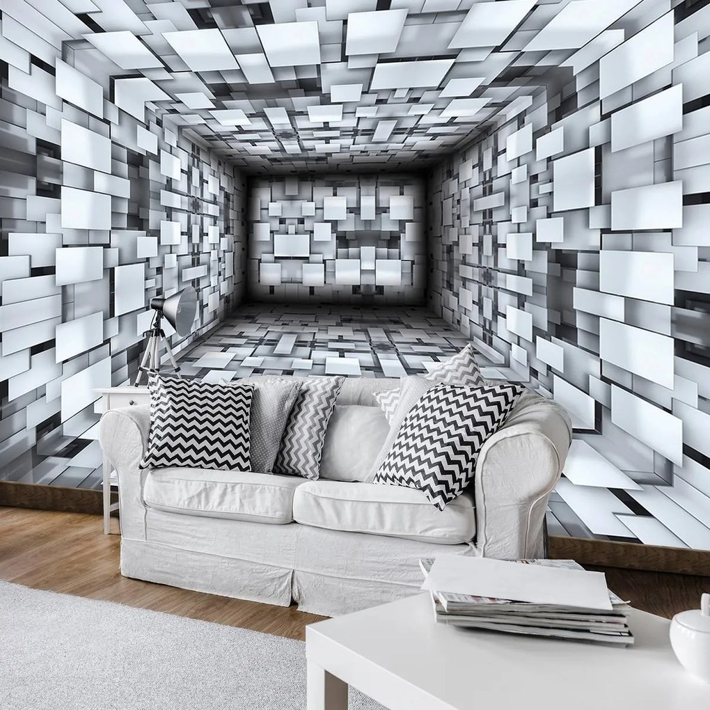 Fototapet - Coridor 3D (254x184 cm)