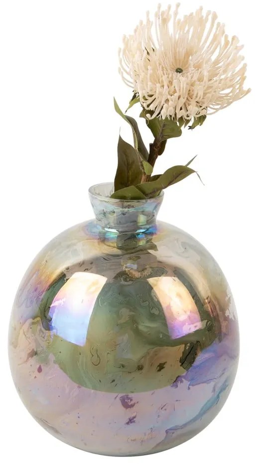 Vază din sticlă lucrată manual (înălțime 26 cm) Melange – PT LIVING