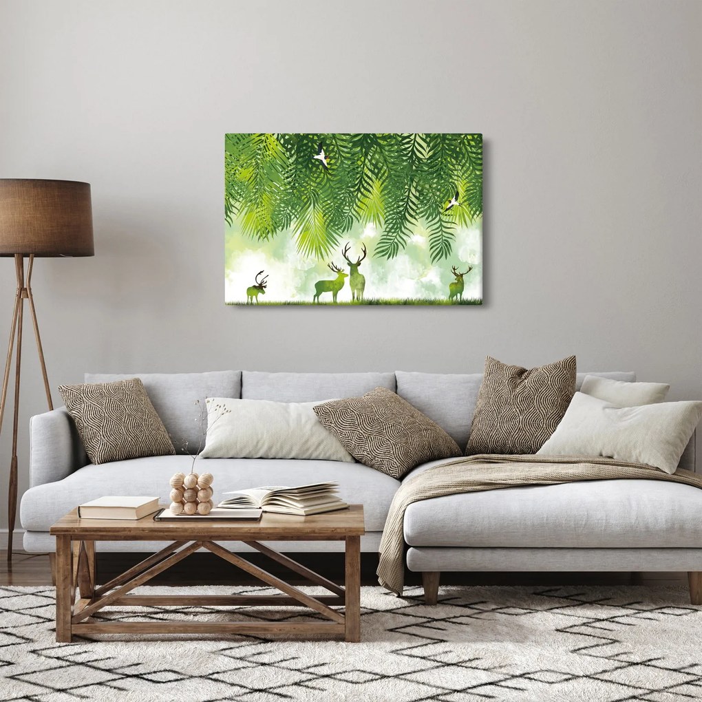 Tablou - Ceb în pădure (90x60 cm)