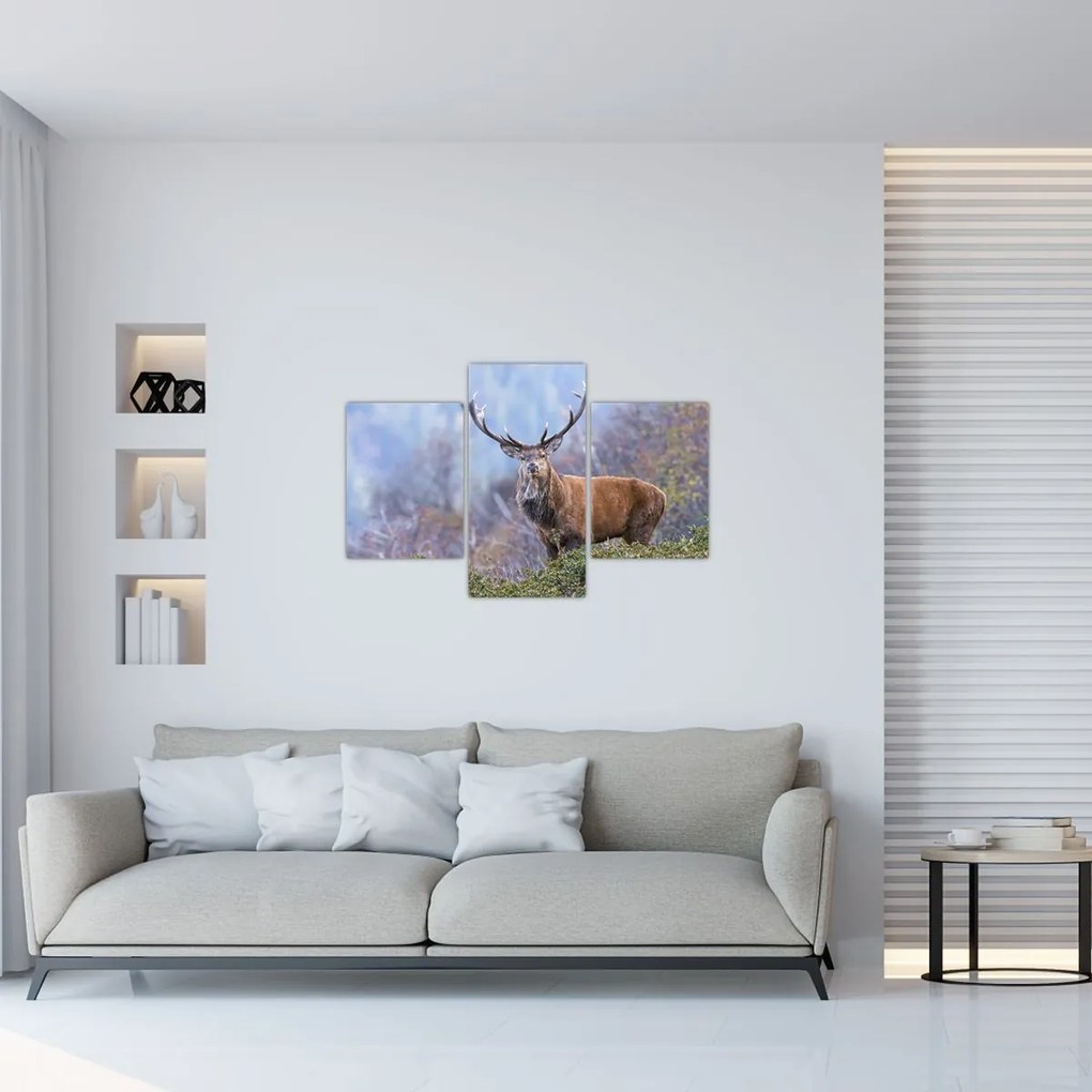 Tablou - Cerb în peisaj (90x60 cm)