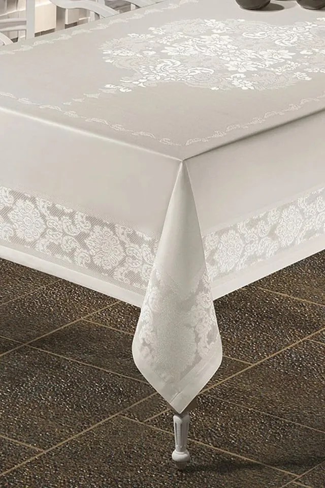 Fata de masa teflonata si impermeabila, 160x350 cm, Bej, Jumbo
