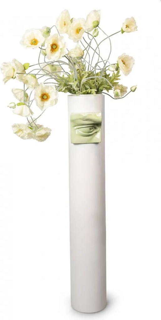 Aranjament floral mare CYLINDER DAVID EYE WITH POPPY