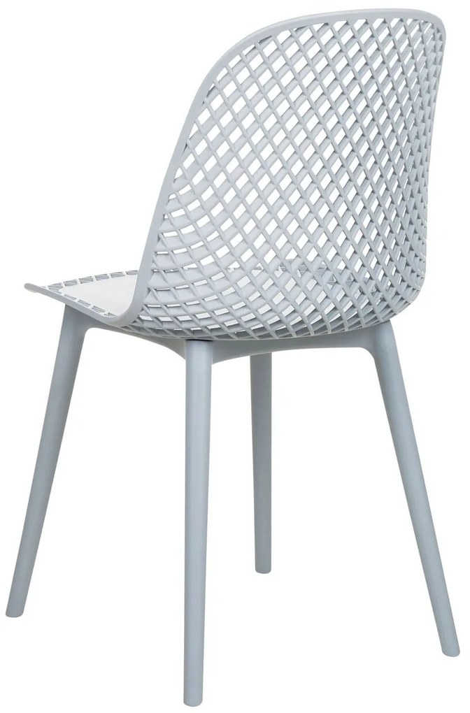 Set 4 buc scaun tip bar Erielle (albastru). 1078732