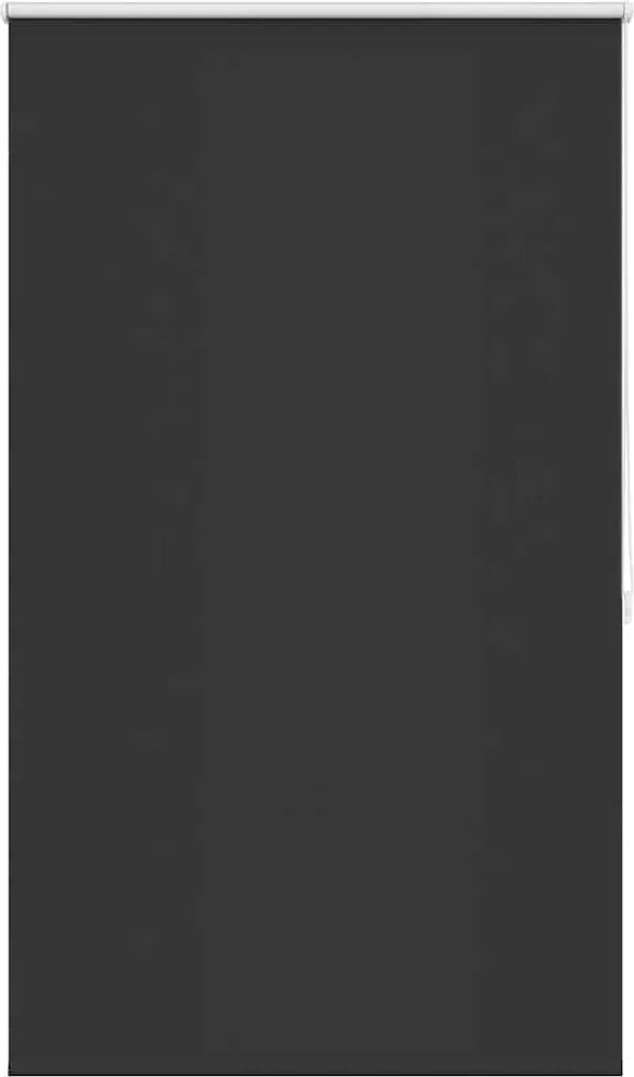 vidaXL Jaluzea opacă 84,4x175 cm, lățime material 80 cm, negru
