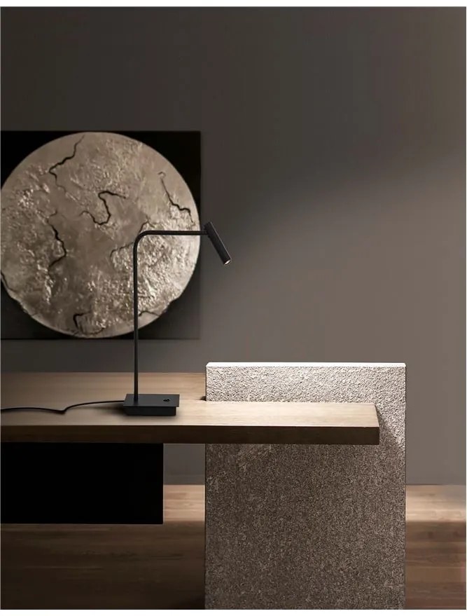 Veioza LED cu spot directionabil design minimalist Sicily NVL-7140182