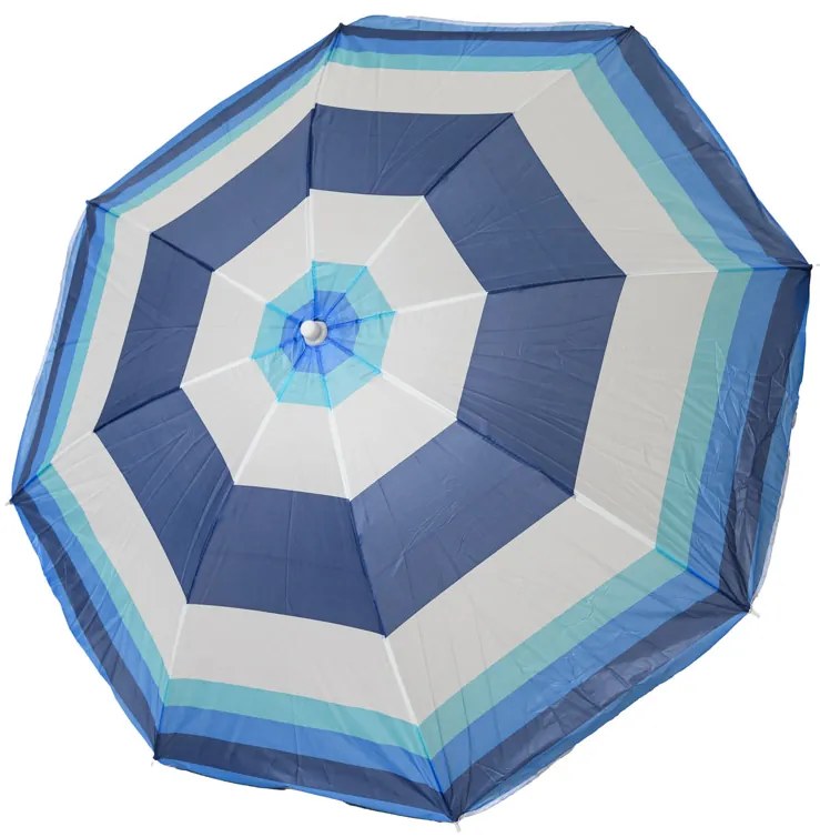 Umbrela de soare BLUE STRIPES 180 cm, albastru