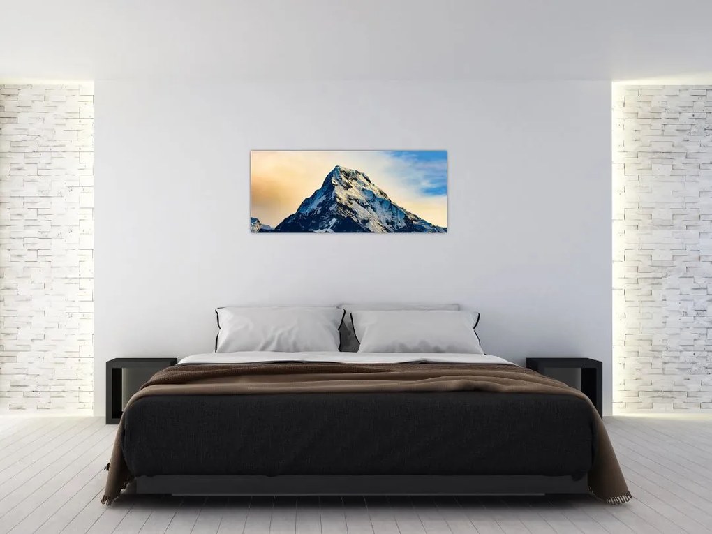 Tablou cu munții înzăpeziți, Nepal (120x50 cm)