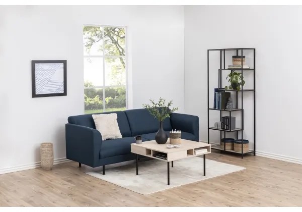 Bibliotecă SARON stejar/negru