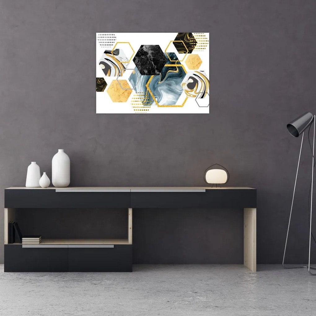 Tablou - Poligon (70x50 cm)