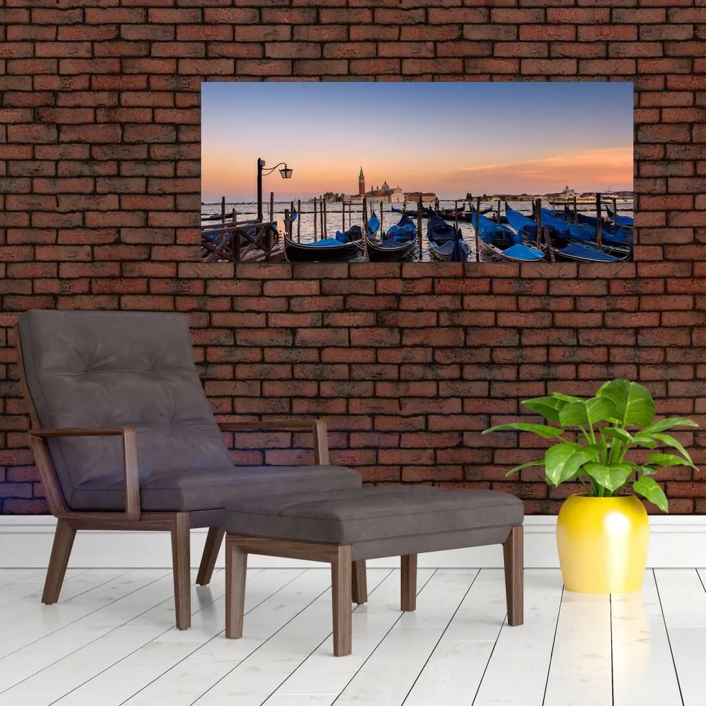 Tablou - zgârie norii unui oraș mare (120x50 cm)