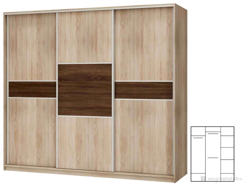 Dulap de haine Prestwood 240 D. 746619