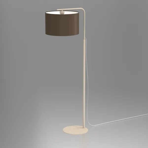 Lampă de podea ARDEN 1xE27/15W/230V bej/maro