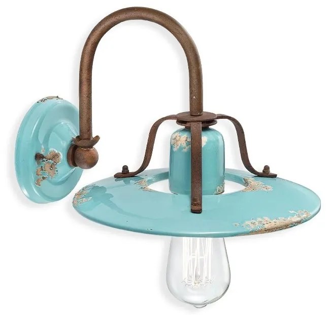 Aplica de perete design retro realizata manual din ceramica COUNTRY