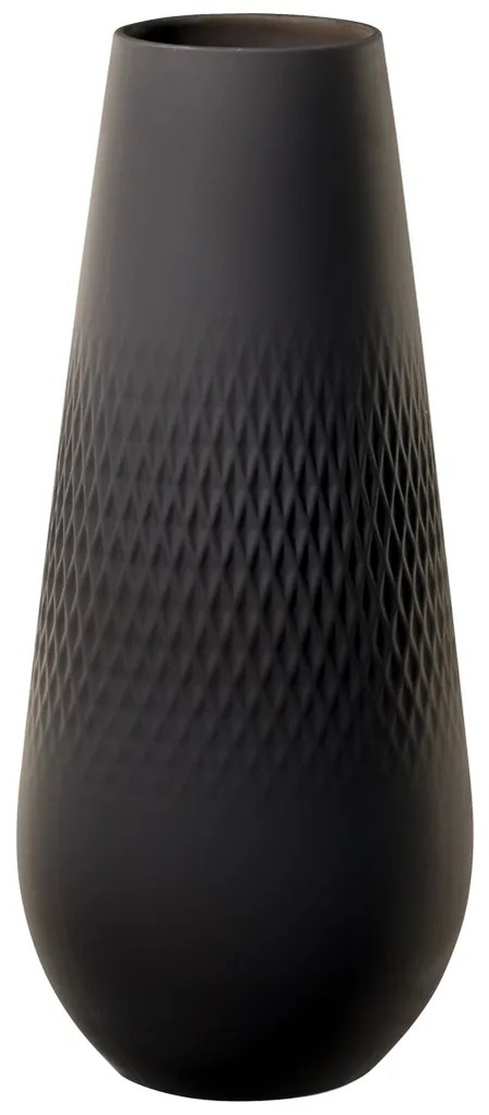 Vaza Carré, inalta, colectia Manufacture Collier noir - Villeroy & Boch