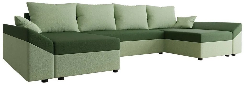 Colțar Memphis 105Cutie de pat, 316x138x82cm, 108 kg, Picioare: Plastic