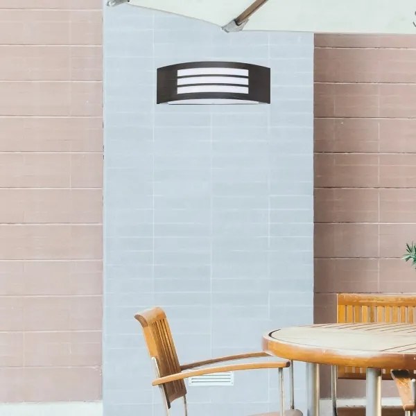 Rabalux 8511 - Aplica de perete exterior ROMA 1xE27/14W/230V IP44