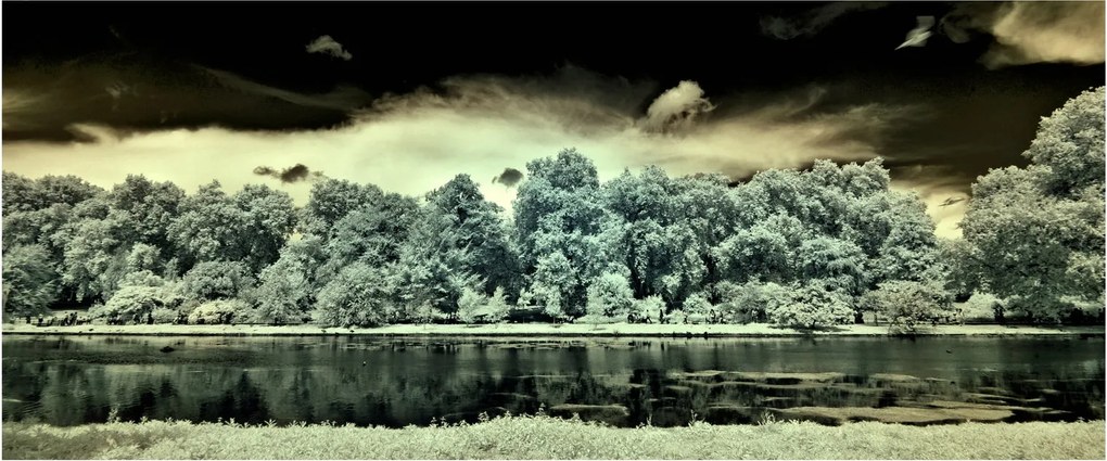 Tablou suprafeței de apă (120x50 cm)