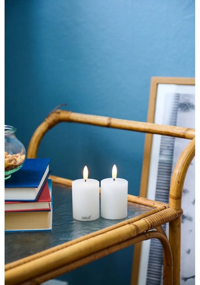 Lumânări LED 2 buc. (înălțime 6,5 cm) Sille Mini Rechargeable – Sirius