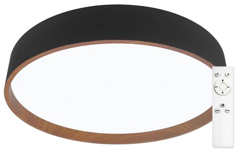 Top Light - LED plafonieră dimabilă LED/51W/230V cu DO negru/maro