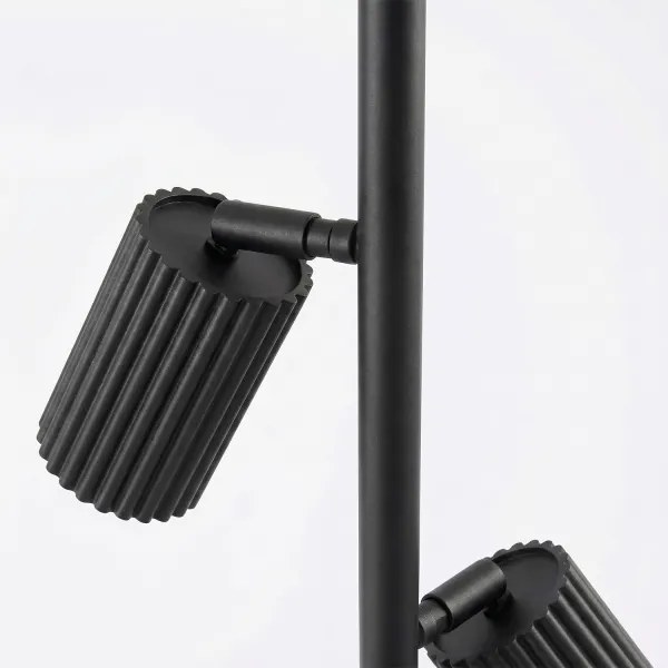 Sollux SL.2016 - Lampadar KARBON 3xGU10/10W/230V negru
