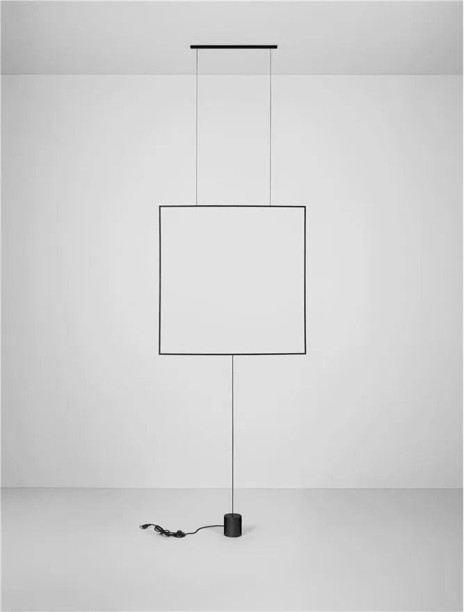 Lustra suspendata LED tip Lampadar L-80cm, DAHLIA NVL-9695501