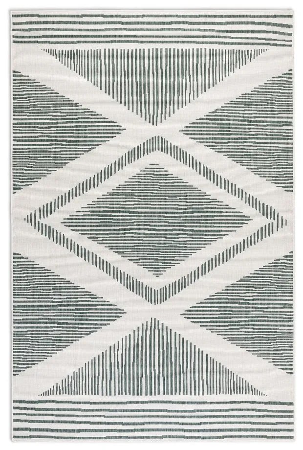 Covor de exterior verde/crem 80x150 cm Gemini – Elle Decoration
