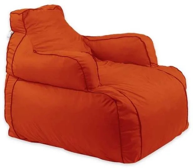 Fotoliu Player Mini Pufrelax, Material Impermeabil - Neon Orange
