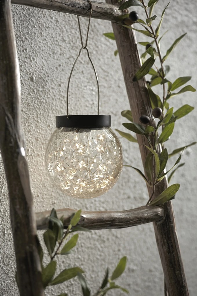 Felinar solar suspendat GLORY 13 cm