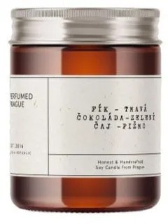 Lumânare parfumată din ceară de soia timp de ardere 40 h #44 Chocolate, Fig, Musk – Perfumed Prague