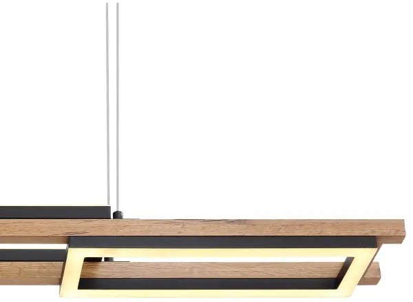 Lustră LED pe cablu Globo 67266H ILLA LED/30W/230V