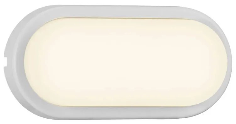 Aplica LED de perete sau tavan cu protectie IP54 Cuba Bright Oval 2019191001 NL