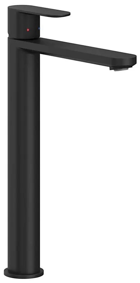 Ravak X070459 - Baterie pentru lavoar CHROME 30,3 cm, neagră