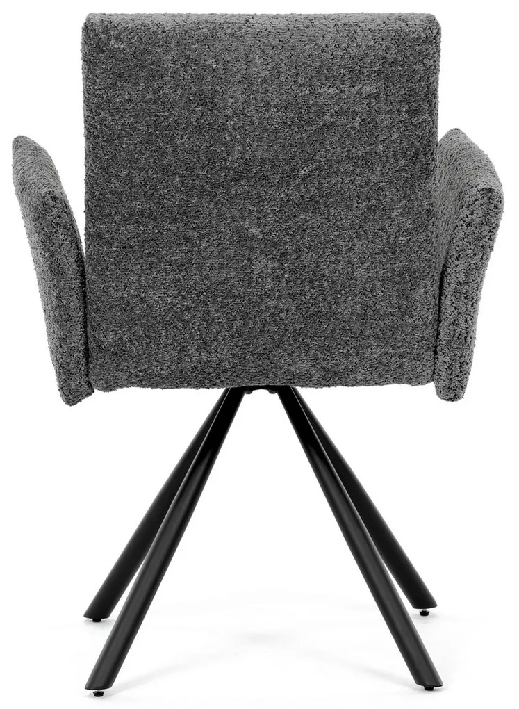 Set de scaune de sufragerie cu mecanism deîntoarcere DCH-W1117 GREY2, 2 buc.