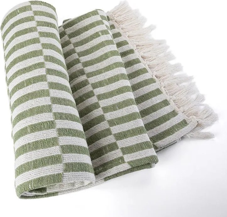 STOF Pled cu franjuri SWEETLOVE 125 x 150 cm